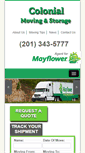Mobile Screenshot of colonialmoving.com